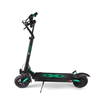 קורקינט_חשמלי_ירוק_קדמי_שמאל